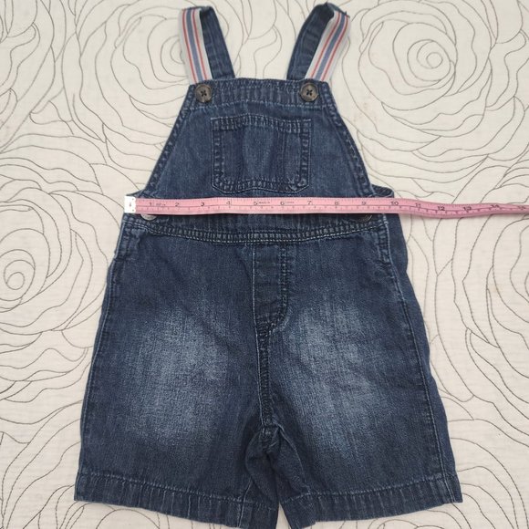 FREE W/ BUNDLE [2T] Denim Short Overalls - Picture 6 of 7